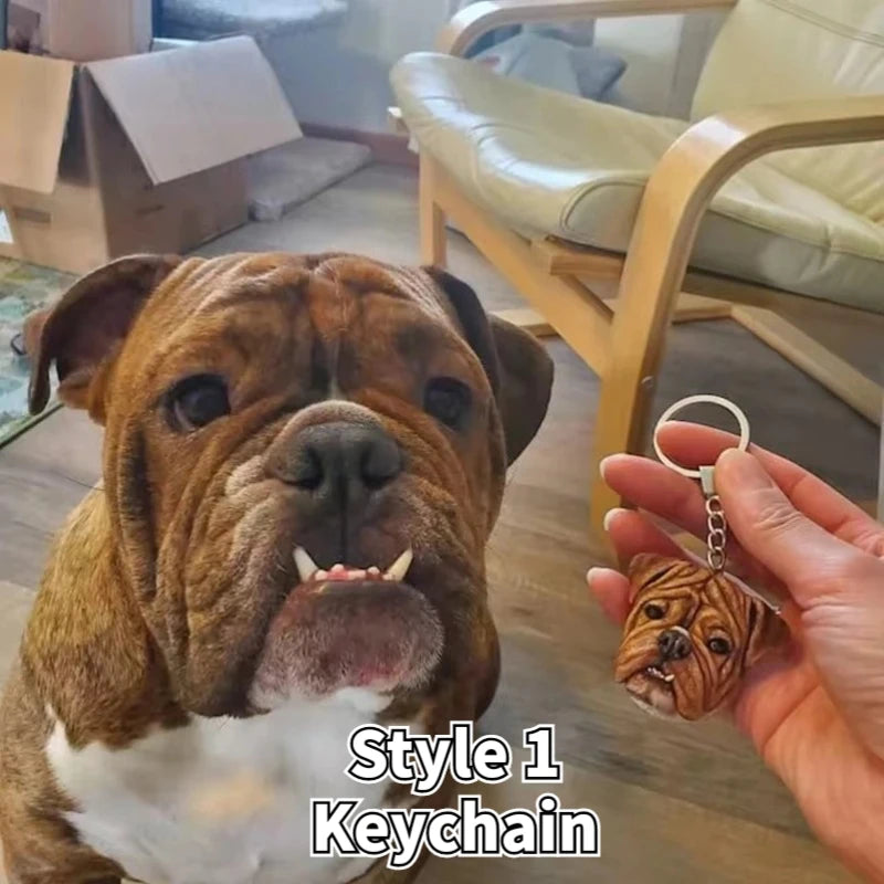 3D Pet Keyring